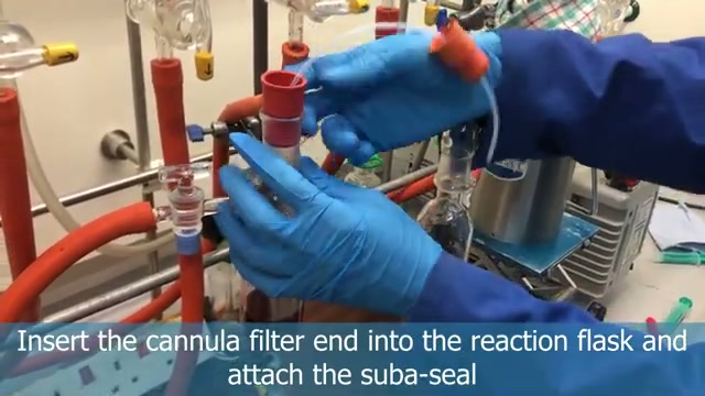 Schlenk line seal attachment